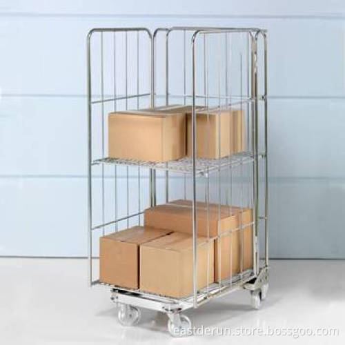 China supplier hot selling high quality folding roll cage trolley